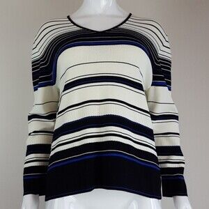 Jones New York Striped Sweater